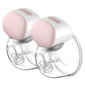 IKARE Wearable Breast Pump Hands Free, Pain Free Portable Electric Breastfeeding Pump with 3 Mode & 10 Levels, Rechargeable Milk Pump for Travel & Home, 24mm/28mm Flange, Super Quiet