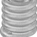 6"x50' Dust Collection Hose,Flexible Dust Collector Hose,Puncture-Resistant