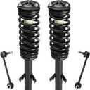 Front Strut Assembly & Sway Bar Links for 2006-2009 Ford Fusion 3L Mercury Milan Shock Absorbers Replace172261 4PCS
