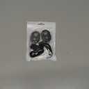 Wireless Camera Remote Shutter for Smartphones (2 Pack), zttopo Wireless Phone Camera Remote Control Compatible with iPhone/Android Cell Phone - Create Amazing Photos and Selfies, Wrist Strap Included (Black+Black)