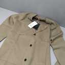 New Sweater V-Neck Solid Color Cardigan Sweater Men's Lazy Style Jacket Clip, Size XL