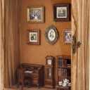 5 Inch Extra Deep Shadow Box Frame, 12x16 Wood for Memorabilia Display