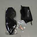 MZOO Luxury Sleep Eye Mask for Side Sleeper Men Women, Zero Eye Pressure 3D Sleeping Mask, Light Blocking Patented Design Night Blindfold, Soft Eye Shade Cover for Travel, Black