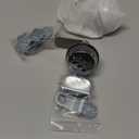 4 Pack Combination Cabinet Lock, Password Coded Cabinet Lock,Combination cam Locks with 3/4'' Cylinder Chrome Finish,Security Locks for Cabinet Deposit Box Mailbox (2 pcs 3/4 Inch)