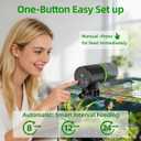 Freesea Automatic Fish Feeder for Aquarium: 3 Timers & One-Touch Easy Setup - 7-14 Day Supply with 200ML Food Dispenser - Worry-Free Vacation Feeding for Betta Turtle Tank