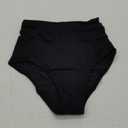 OVRUNS Period Swimwear Bikini Menstrual Leakproof Swim Bottoms Waterproof for Teens Girls Women (XX-Small, Black)