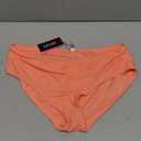 Zmart Women Full Coverage Ruched Bikini Bottoms Tummy Control Swim Bottoms Scrunch Ruffle Bathing Suit Bottom Size XL