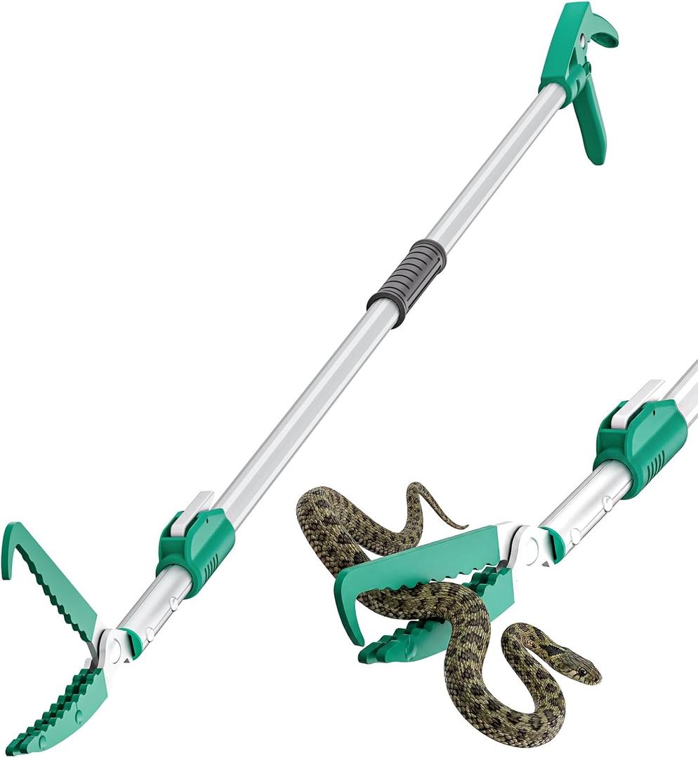 Snake Grabber Tool,78" Professional Snake Tongs for Rattlesnake