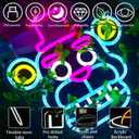 Fnaf Frendy Neon Sign for Wall DecorFive Nights LED Neon Lights for GameroomBirthdayChristmas Gifts for kids, 11.8 inches x 12.2 inches