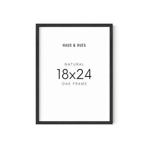 18x24 inches  Picture Frame in Black, Photo Frames with Plexiglass, Horizontal and Vertical Formats for Wall Mounting
