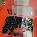 Taiss 275PCS M5 T-Nuts and Bolts Kit for 2020 Aluminum Extrusion Hardware,T Sliding Nut,T-Slot Nut,M5x8/10/12mm Hexagon Socket Screws and Washers with Hex Wrench