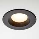 Maxxima 5 in. & 6 in. 5 CCT Retrofit Recessed LED Downlight - 1100 Lumens, E-26 Quick Connect, 5 CCT 2700K/3000K/3500K/4000K/5000K, Dimmable, Ceiling Light Fixture for Kitchen or Hallway, Black Trim