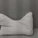 Eli & Elm | Best Ergonomic Side Sleeper Pillow for Neck Pain. Supportive Cooling Latex Fill with Luxury Breathable Cover. U-Shape Contoured Design. Queen Size Bed Pillow - 17" X 29" (White)