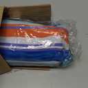 Blissun 7.2' Beach Umbrella with Sand Anchor, Outdoor Portable Beach Umbrella for Sand with Tilt Pole, Carry Bag, Air Vent