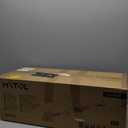 Electric Drywall Sander with Vacuum Dust Collection, Variable Speed, LED Light, Foldable Handle, Sanding Discs & Grids (Orange)