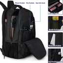 MATEIN Extra Large Backpack, 17 Inch Travel Laptop Backpack, Anti Theft TSA Friendly Business Work College Computer Backpack for Men Women, Black