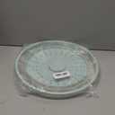 Tovolo Large Microwave Splatter Cover Blue Haze 13 inch Collapsible Silicone Splatter Cover for Extra Large Microwaves, Dishwasher Safe Vented Plate Guard BPA Reheating Cover for Food