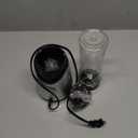 La Reveuse Smoothies Blender Personal Size 300 Watts with 18 oz BPA-Free Portable Travel Sports Bottle, Silver