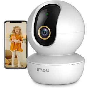 Imou Security Camera Indoor Camera Pan/Tilt Wireless Home Camera, Plug-in WiFi Camera Baby Monitor with Night Vision, 2-Way Audio, Human & Sound Detection, Motion Tracking(2.4G ONLY)