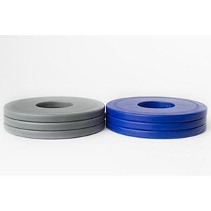 Premium Washer Toss Replacement Set - Durable Washer Replacements for Yard & Tailgate Games (Blue/Gray)
