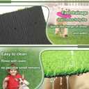 Artificial Grass for Dogs Pee Tray Fake Grass Mat for Professional Puppy Potty Trainer Replacement Dog Grass Pad for Indoor and Outdoor (29.1x19.6 Inch(Pack of 2))