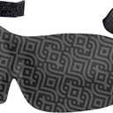 Bucky 40 Blinks No Pressure Printed Eye Mask for Travel & Sleep, Nouveau, One Size