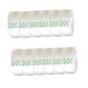 12 Pack Transparent Tape Clear Tape Refills Rolls Each Roll 3/4 x 1000 Inches, 1 inch Core, for Office, Home, School