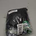 PUKAVT Women's 1950 Boatneck Cap Sleeve Vintage Swing Cocktail Party Dress with Pockets (X-Large, Black)