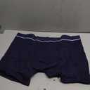 Mens Washable Incontinence Underwear, 2.3 oz Absorbency Reusable Leak Proof Odor Control Trunks 3 Pack(Dark Gray, 3XL)