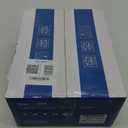 Ceiling Fans with Lights- 52" Low Profile Indoor Ceiling Fan with Light and Remote/APP Control, Flush Mount, LED Dimmable DC Reversible Modern Ceiling Fan for BedroomBlack