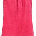 Hibelle Womens Scoop Neck Cute Racerback Yoga Workout Tank Top