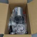 Homdox 250W Electric Cheese Grater, Electric Slicer Shredder, Salad Maker Electric Grater Electric Cheese Grater/Shredder with 5 Free Attachments, Ivory