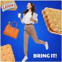 Lance Sandwich Cookies, Nekot Peanut Butter, 20 Individually Wrapped Packs, 6 Sandwiches Each (EXP 09/27/25)