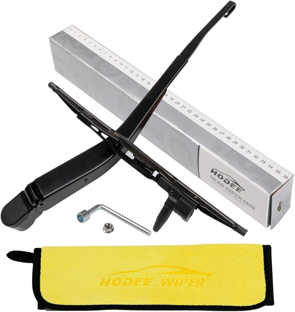 Rear Wiper Arm Blade Nut Set Replacement for Toyota Sequoia 2008-2022,Back Windshield Wiper Assembly with Window Wiper Cap Cover Accessories, Replace 85241-0C011