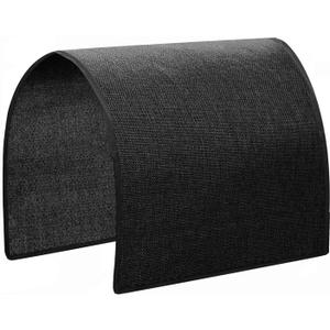 Ntomtuex Sofa Arm Covers Line Sofa Armrest Cover 2 Piece for Chiar Arm Protector with Anti-Slip Cover Armchair Slipcovers for Pets, Dogs, Cats, Black (19"  35")