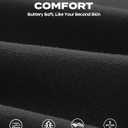 TNNZEET Capri Leggings for Women - Yoga Pants Tummy Control Black Leggings with Pockets High Waisted Workout Cycling Leggings (Black, S)