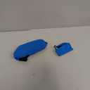 Mavogel Cotton Sleep Mask - Breathable Light Blocking Sleep Eye Mask, Soft Comfortable Night Sleeping Mask for Men Women, Eye Cover for Travel/Shift Work/Nap, Includes Travel Pouch (Cobalt Blue)