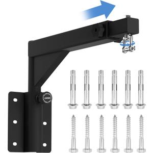 VivaZen Adjustable Heavy Duty Bag Hanger,Wall Mount Punching Bag Hanger,Thickened Steel Plate and Stainless Steel kit for Home Gym Indoor Outdoor (Supports up to 900Ib)