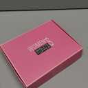 PANEWAY Wavy Curly Hair Topper - 20inch Long, Natural Brown With Highlights, Clip In Synthetic Wiglets