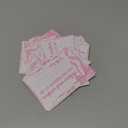 Teling 51 Pieces Diaper Raffle Tickets with Card Box Baby Shower Decorations Baby Shower Holder Box for Girl Boy Diaper Raffle Party(Pink Bow Style)