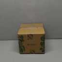 LE TAUCI Ceramic Orchid Pot, 6.5 Inch Orchid Pots with Holes, Orchid Planter for Repotting, Indoor Flower Plant Pot with Drainage and Saucer, Arctic White