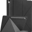 Magnetic Case for Samsung Galaxy Tab S10 FE/S9 FE 10.9" /S9 11" /S10 Lite (SM-X400/X520/X526B/X510/X516B/X710/X716B) Tablet with S-Pen Holder, Auto Wake/Sleep Smart Tablet Cover, Black