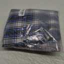 MoFiz Men's Sleepwear Shorts Pajama Bottom Lounge Short Plaid Button Open Fly 3Pack L