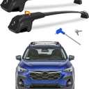 360lbs Roof Rack Cross Bars with Top-Lock Compatible with Subaru Outback Wilderness 2022-2025, Heavy Duty Aluminum Crossbar with Hooks for Rooftop Cargo Carrier Luggage Kayak