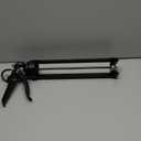 AWF PRO Heavy Duty Caulk Gun, 18:1 Thrust Ratio, Steel Frame Construction, Rotating Barrel, Ladder Hook, Puncture Tool & No Drip Pressure Release Tab, 29 oz Caulking Gun