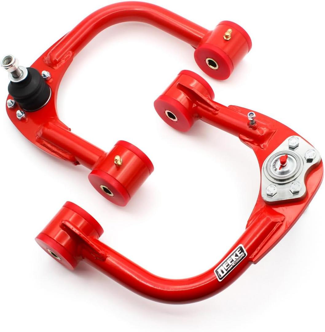 Front Upper Control Arms for 2005-2022 Toyota Tacoma for 1-4" Lift Suspension Tubular Control Arms Replacement Factory/Stock Suspension Arms