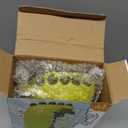 Grechi Dinosaur Bath Toys,Baby Bath Toys for The Baby Bathtub,Toddler Automatic Bubble Machine,Plays 12 Childrens Songs, Makes Great for Toddlers Age 2 3 Year Old Girl Boy (Cyan)