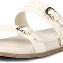 The Drop Women's Avona Two Strap Slide Sandals, 6.5