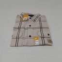Carhartt Men's 106746 Loose Fit Midweight Short-Sleeve Plaid Shirt L