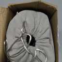 Travel Pillows for Airplanes, Airplane Pillow for Long Flight, Airplane Head Strap with Eye Mask for Sleep, Travel Neck Pillow for Car Road Trip, 360 Support Headrest, Stop Bobblehead, Black